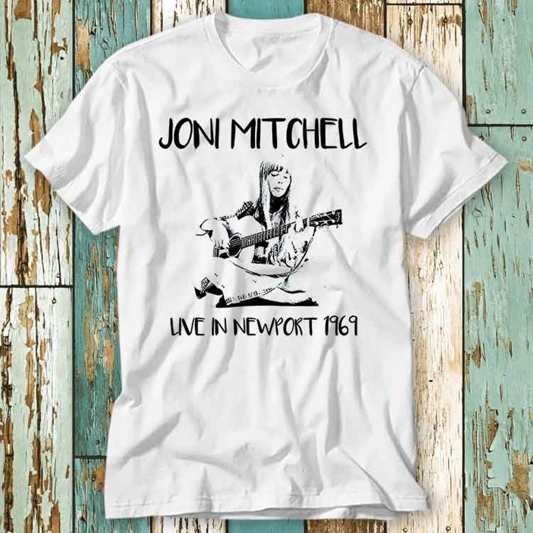 激レア Vintage Joni Mitchell ワールドツアーTシャツ 83 Vintage Joni Mitchell Tour T-Shirt Size XL 2000 Both Sides