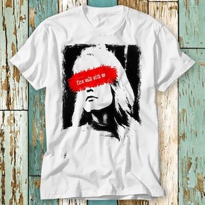 Twin Peaks Laura Palmer Fire Walk With Me David Lynch T Shirt Top Design Unisex Ladies Mens Tee Retro Fashion Vintage Shirt S818