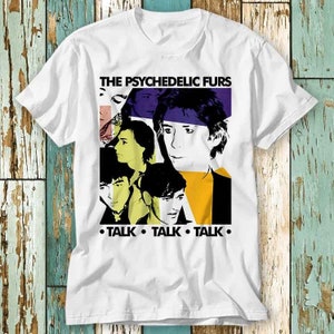 Les fourrures psychédéliques parlent parler punk rock rétro t-shirt haut design unisexe t-shirt rétro mode vintage chemise S942