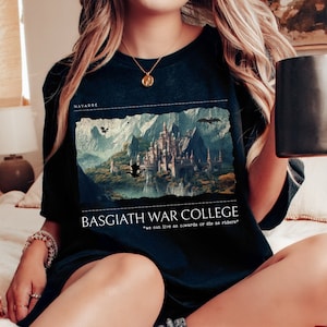Fourth Wing Shirt (OFFICIALLY LICENSED) Basgiath War College Shirt, Fourth Wing Dragon Rider, Fantasy reader, Book Merch, Rebecca Yarros