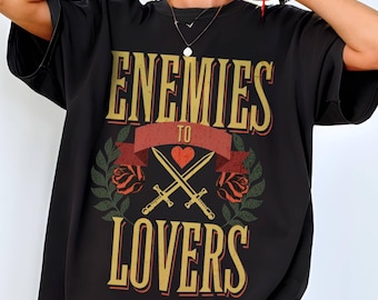 Enemies to Lover Shirt, Morally Grey Shirt, Romantasy Reader Shirt, Bookish Shirt, Book Tropes Shirt, Smut Shirt, Booklover Gift, Book Merch
