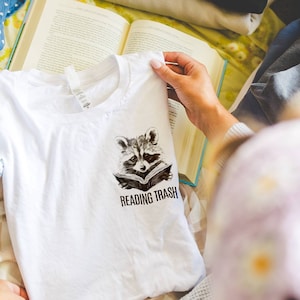 Reading Trash Shirt, Smut Shirt, Romance Reader Shirt, Smut Lover Gift, Bookish Shirt, Funny Smut Gift, Book Lover Shirt, Spicy Book Shirt