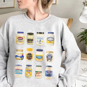 Vintage mayonnaise Sweatshirt, Mayonnaise Sweatshirt, Mayonnaise Lover Sweatshirt, Funny Mayo Gift, Mayo Addict Sweater, Vintage Mayo Gift