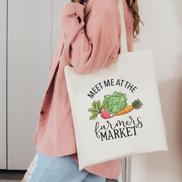 Farmers Market Tote Etsy