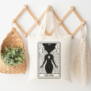 Personalisierte Tarot-Karten-Tasche, Tarot-Karten-Tasche, Große Arcana-Tasche, Celestial Tarot-Karte, The Sun Tote Bag, Tarot-Karten-Geschenk