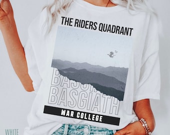 Fourth Wing Shirt (OFFICIALLY LICENSED), The Riders Quadrant Shirt, Dragon Rider Shirt, Fourth Wing Merch, Rebecca Yarros, Xaden Riorson