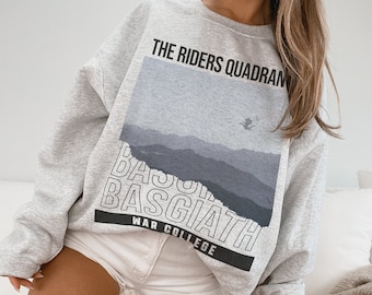 Fourth Wing Sweatshirt (OFFICIALLY LICENSED), The Riders Quadrant Sweatshirt, Basgiath War College Sweater, Xaden Riorson, Rebecca Yarros