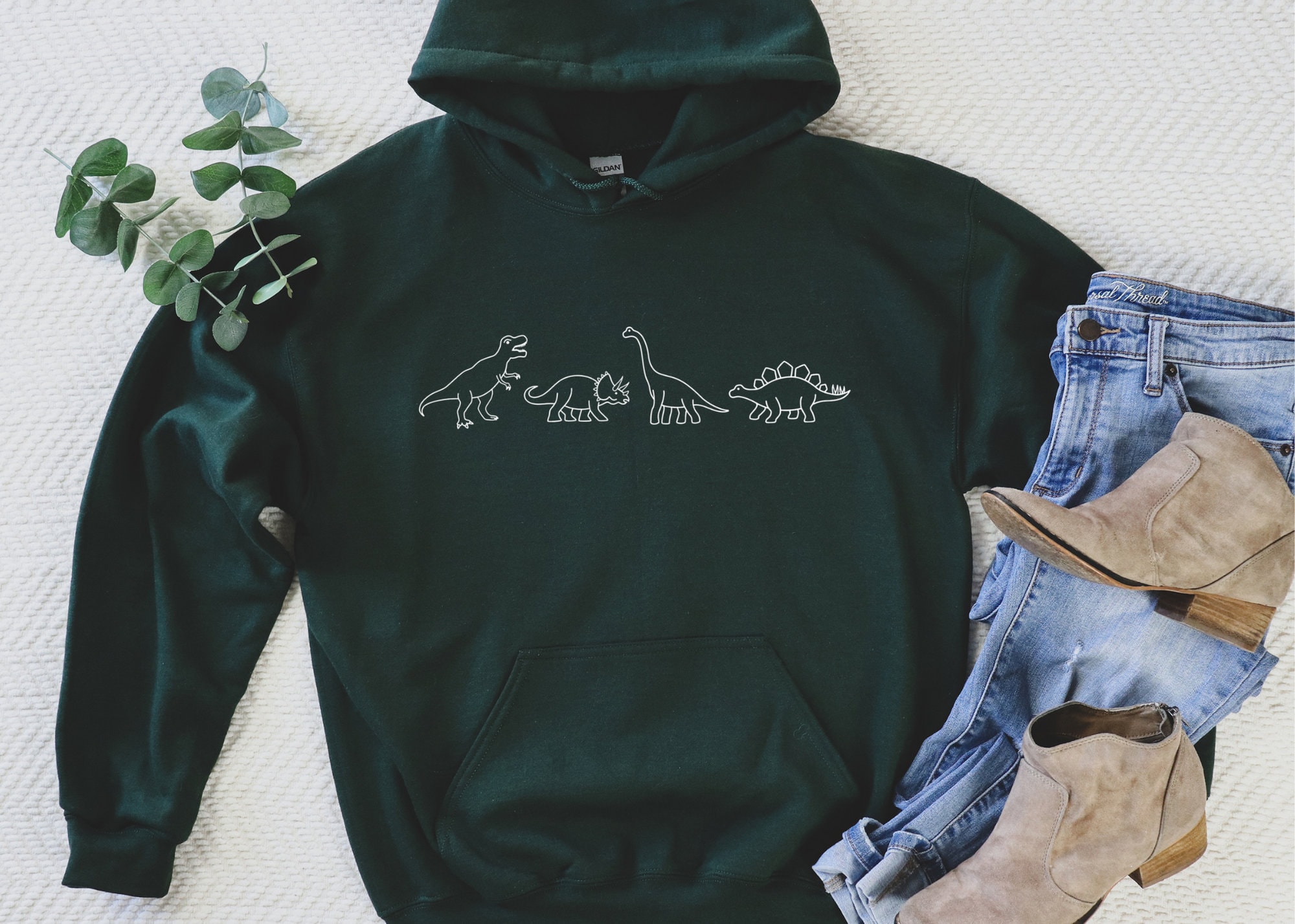 Women's Dinosaur Sweatshirt Long Sleeve Splice Algeria