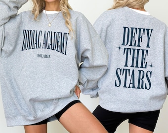 Sudadera Solaria de Zodiac Academy (licencia oficial), merchandising de Zodiac Academy, sudadera para amantes de los libros, regalo para lectores de fantasía, regalo para amantes de los libros