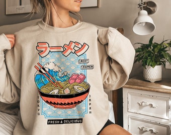Vintage Ramen Sweatshirt, Ramen Geschenk, Ramen Liebhaber Geschenk, Ramen Sweatshirt, Japan Sweatshirt, Japan Geschenk, Japan Liebhaber, Ramen Shirt