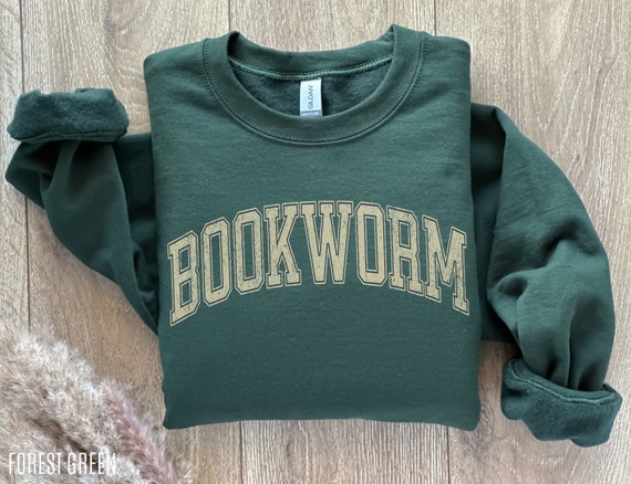 Bookworm sweatshirt, bookish sweatshirt, book club sweatshirt, Bookworm Sweater, book sweatshirt, book club gift, Book Lover, Book Crewneck