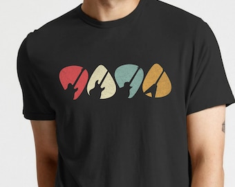 Camiseta de guitarra, camisa de guitarra, camiseta de guitarrista, regalo para guitarrista, camisa de guitarrista, regalo de guitarrista, camisa para guitarrista, vintage