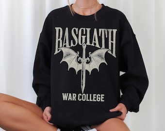 Fourth Wing Sweatshirt (OFFICIALLY LICENSED), Basgiath War College Sweatshirt, Iron Flame Crewneck, Xaden Riorson, Dragon Rider Sweatshirt