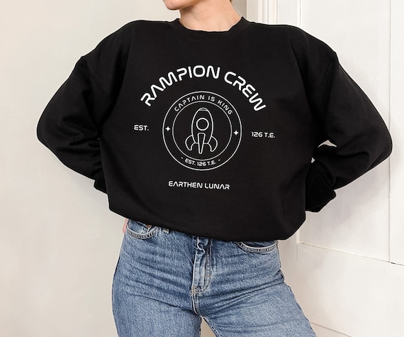 Rampion Crew Sweatshirt, the Lunar Chronicles Sweatshirt, Cinder, Cinder  Sweater, Bookish, the Lunar Chronicles Shirt - Etsy