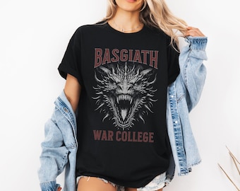 Fourth Wing Merch, Onyx Storm Shirt, Basgiath War College Tshirt, Fourth Wing Merch, Iron Flame Tshirt