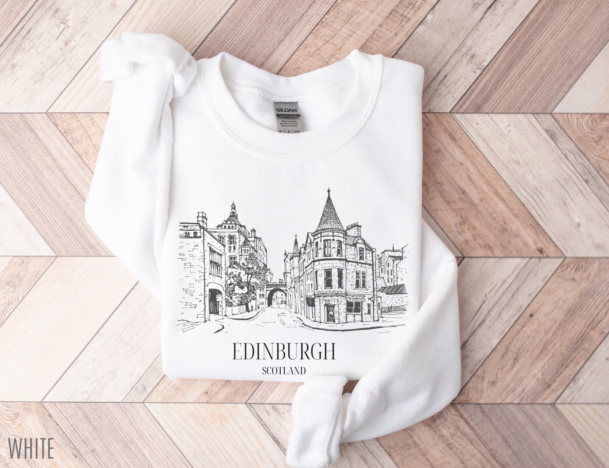 Edinburgh Sweatshirt, Edinburgh Scotland Sweatshirt, Edinburgh Sweatshirt