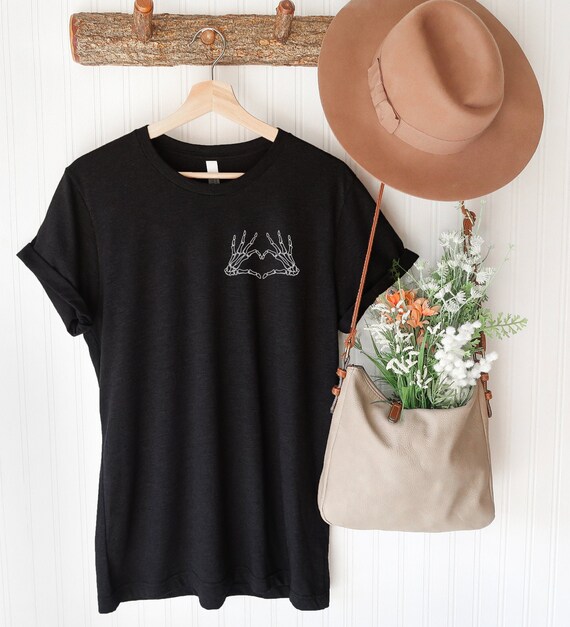 Skeleton Halloween Shirt, Funny Skeleton Shirt, Skeleton Love, Skeleton Hands, Skeleton Halloween Tshirt, Funny Halloween Shirt