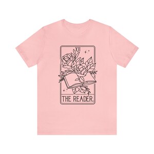 Reading Tshirt, Reader Tarot Card Shirt Gift for Book Lover, Reading tshirt, Bookish merch shirt, Smut reader shirt, Booktok Shirt image 9