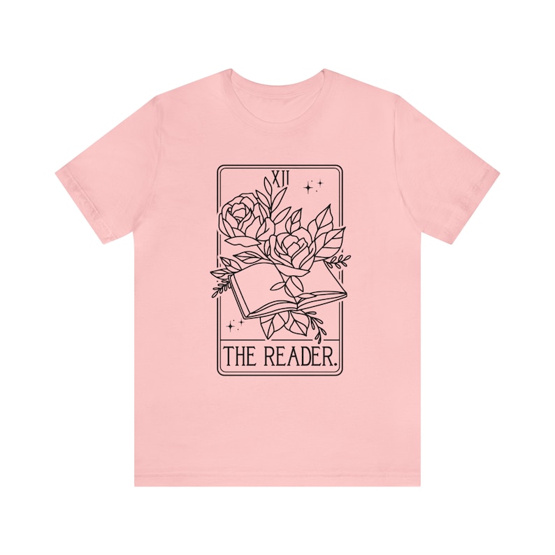 Reading Tshirt, Reader Tarot Card Shirt Gift for Book Lover, Reading tshirt, Bookish merch shirt, Smut reader shirt, Booktok Shirt image 9
