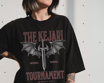Kejari Tournament Shirt (Officially Licensed), The Serpent and The Wings of Night, Crowns of Nyaxia, Carissa Broadbent, Fantasy Reader Gift