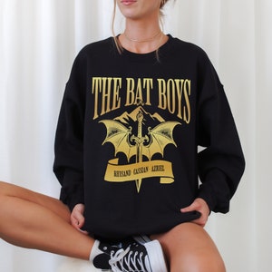 The Bat Boys sweatshirt (Officially Licensed), ACOTAR Merch, ACOTAR Bookish Sweatshirt, The Night Court, Rhysand Cassian Azriel, SJM Merch