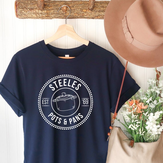 Steeles Pots and Pans Shirt Funny T shirt Rocky Flinston My Dad  