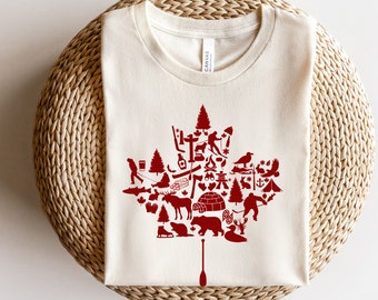 Canada T-shirt, Canada Day Shirt, Canada Maple Leaf, Maple Leaf, Proud Canadian, Canadian Tee, Canadian Hockey, Canada Day