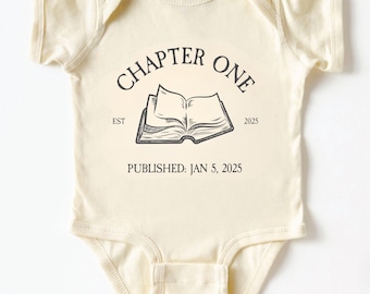 Writer Baby Bodysuit, Annoucement Baby, Custom Published Shirt, Baby Shower Gift, Librarian Baby Gift, Littlest Book Club Member