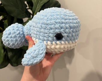 Baleine crochetée à la main