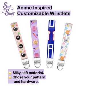Anime Inspired Wristlets