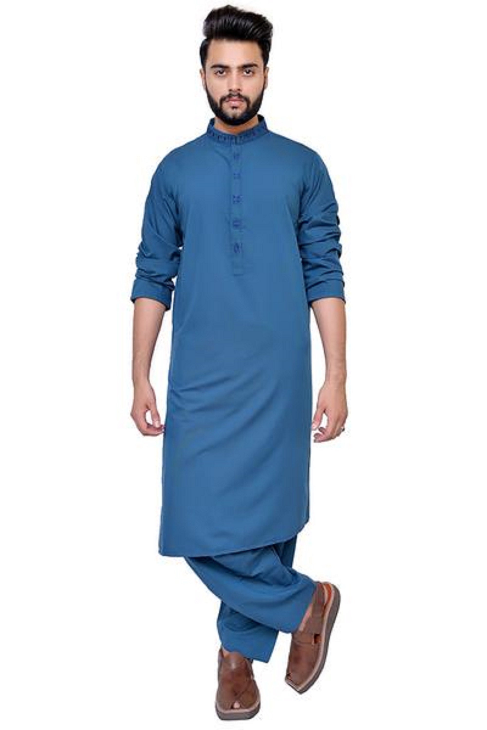 Premium Fabric WASH-N-WEAR Kameez Shalwar Men From Pakistan - Etsy