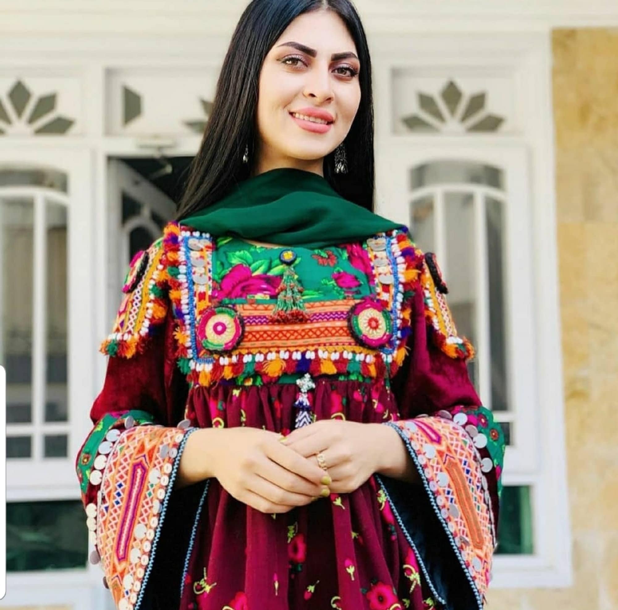 Afghan Kuchi Traditional Handmade Dress With Embroidery Etsy UK