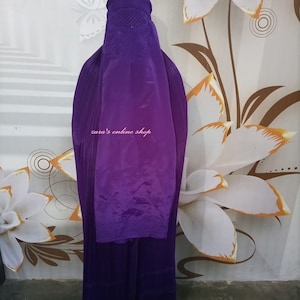 Afghan ladies topi Burqa Jilbab abaya Islamic kaftan veil Colour-2