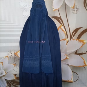 Afghan ladies topi Burqa Jilbab abaya Islamic kaftan veil Colour-1