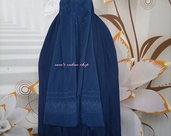 Afghan ladies topi Burqa Jilbab abaya Islamic kaftan veil