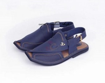 Peshawar Pure Leather Charssada Chappal/Sandal