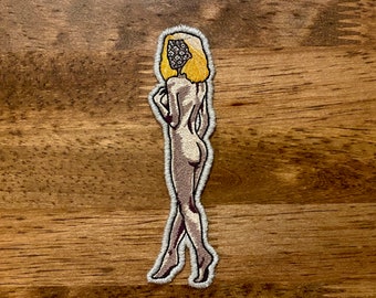 All Eyes on Me Hand Embroidered Patch