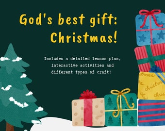 Christmas lesson plan and activity BUNDLE