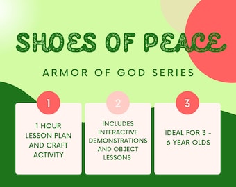 Armor of God: SHOES OF PEACE Lesson #3