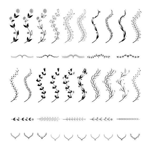 40 Wreaths Svg Wreaths Svg Wreaths Drawings Wreaths Etsy