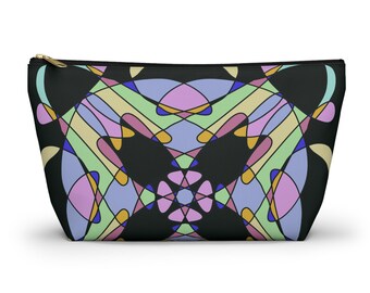 Trendy Accessory Pouch | Versatile Pencil Case & Cosmetic Travel Bag | Durable Zipper Closure | Perfect Gift