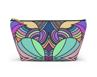Trendy Accessory Pouch | Versatile Pencil Case & Cosmetic Travel Bag | Durable Zipper Closure | Perfect Gift