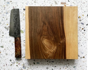 Cutting Board | European Walnut Wood | Solid Wood Block | Best Quality Noodle Board | Wooden Chopping Block