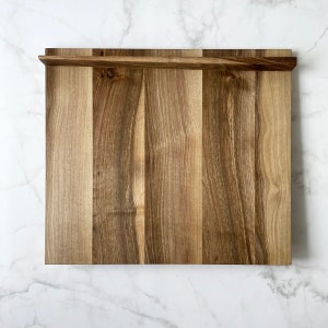 Planche de nouilles | Bois de noyer fait main | Planche de comptoir | Planche à pâtisserie couvre-poêle | Planche de pâtes | Planche à pâtisserie