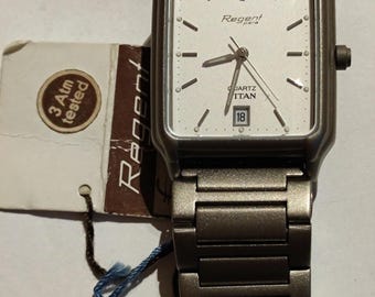 Regent Para - Reloj de cuarzo - Titan - Vintage