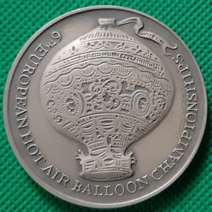 Medal 6th European Hot Air Balloon Championship Leszno 1988 r.