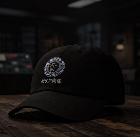 Godzilla Mechagodzilla UNGCC JXSDF Embroidered Cap Hat - Etsy