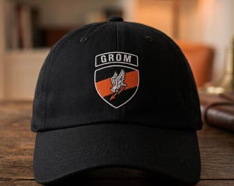 Boné JW GROM das Forças Especiais Polonesas, Boné Tático Militar Polonês, Boné de Beisebol