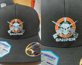Gorra de béisbol de la unidad de francotiradores BOPE de las fuerzas especiales de la policía brasileña