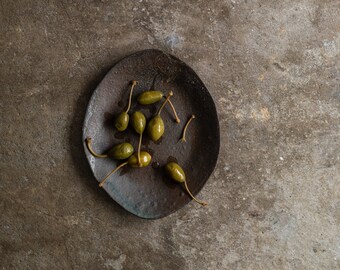 Brown Stone Vinyl Photography Backdrop: Food & Product Photography